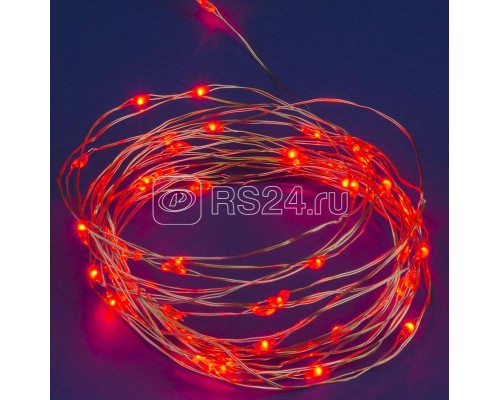 Гирлянда LED ULD-S1000-100/DTA/RC RGB IP44 10м 100 диодов RGB свет пульт ДУ в/к провод прозр. Uniel UL-00007180
