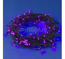 Гирлянда LED ULD-S2000-200/DGA PINK IP20 20м 200 диодов роз. свет провод зел. Uniel UL-00007310
