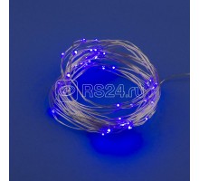 Гирлянда LED на батарейках ULD-S0500-050/SCB/2AA PURPLE IP20 DEW 2AA (не в/к) Роса 5м 50 диодов фиол. провод медн. Uniel UL-00007185
