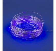 Гирлянда LED на батарейках ULD-S1000-100/SCB/3AA PURPLE IP20 DEW 3AA (не в/к) Роса 10м 100 диодов фиол. провод медн. Uniel UL-00007187