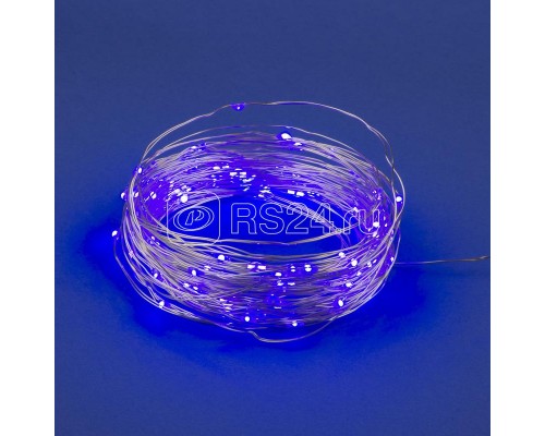 Гирлянда LED на батарейках ULD-S1000-100/SCB/3AA PURPLE IP20 DEW 3AA (не в/к) Роса 10м 100 диодов фиол. провод медн. Uniel UL-00007187
