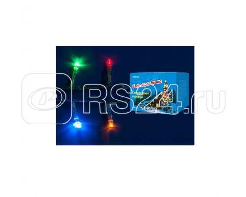 Гирлянда LED с контроллером ULD-S0280-020/DTA MULTI IP20 20 диодов 2.8 м разноцвет. провод прозр Uniel 07916