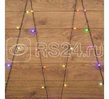 Гирлянда LED-Шарики 5м d=15мм 30LED RGB темно-зел. провод 3.6Вт 220В IP20 NEON-NIGHT 303-539