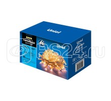 Гирлянда LED со статическим свечением ULD-S1000-120/SWK WARM WHITE IP67 10м соедин. 120 диодов тепл. бел. свет провод бел. Uniel UL-00007203