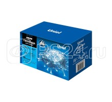 Гирлянда LED со статическим свечением ULD-S1000-120/SWK WHITE IP67 10м соедин. 120 диодов бел. свет провод бел. Uniel UL-00007204