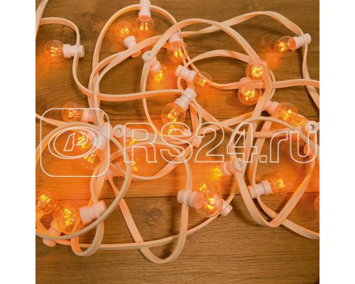 Гирлянда Белт Лайт 6х25LED 10м 25Вт IP54 220В желт. NEON-NIGHT 331-301