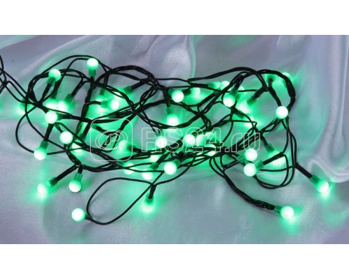 Гирлянда Цветные шарики LDBL048G-10-C 48 светодиод. контроллер 2.4м зел SHLights 4610003324971