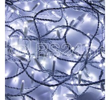 Гирлянда ДЮРАПЛЕЙ 20м 200LED 13Вт 24В IP44 бел. провод ПВХ бел. NEON-NIGHT 315-125