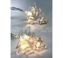 Гирлянда Елочка ILD-10WW-BO-PNTR 1.4м 10 IP20 2 АА батарейки SHLights 4690601047243