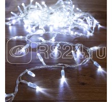 Гирлянда Кластер 10м 200LED бел. IP65 провод прозр. соединяемая Neon-Night 303-635