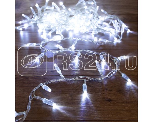 Гирлянда Кластер 10м 200LED бел. IP65 провод прозр. соединяемая Neon-Night 303-635