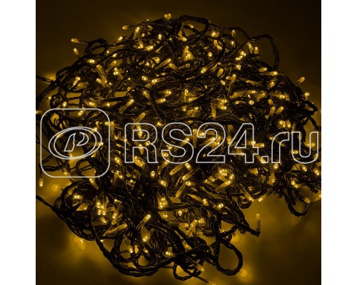Гирлянда КЛИП ЛАЙТ 3 нити х20м 399LED 25Вт 24В IP54 (с трансф.) желт. NEON-NIGHT 323-301