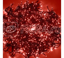 Гирлянда КЛИП ЛАЙТ 5 нитей х20м 665LED 40Вт 24В (с трансф.) мерцающая красн. NEON-NIGHT 323-602
