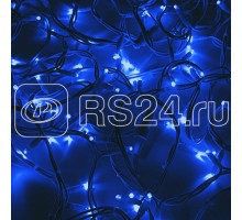 Гирлянда модульная Дюраплей LED 20м 200LED син. провод бел. каучук Neon-Night 315-143