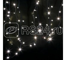 Гирлянда модульная Дюраплей LED 20м 200LED тепл. бел. 24В провод черн. Neon-Night 315-116