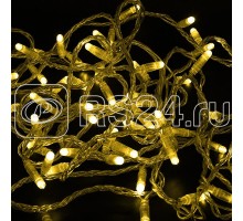 Гирлянда Нить 10м эффект мерцания желт. 24В провод прозр. Neon-Night 305-251