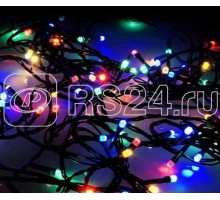 Гирлянда Нить DC-LD120-M-E 120 LED мульти уличная колпачек кристалл SHLights 4690601042910