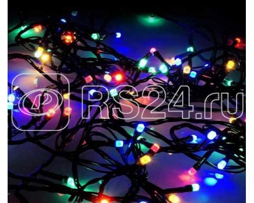 Гирлянда Нить DC-LD120-M-E 120 LED мульти уличная колпачек кристалл SHLights 4690601042910