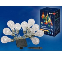 Гирлянда садовая USL-S-126/PT4000 BULBS IP44 солнечная батарея Uniel UL-00003332