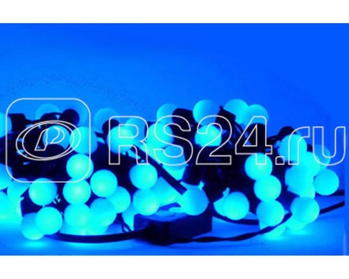 Гирлянда Шарики ILDBL050-B-E 2.4см 50  LED.7.5м син. SHLights 4690601041227