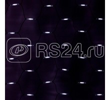 Гирлянда сеть Чейзинг 2х4м 560 LED бел. 33Вт 220В IP54 провод черн. каучук NEON-NIGHT 217-135