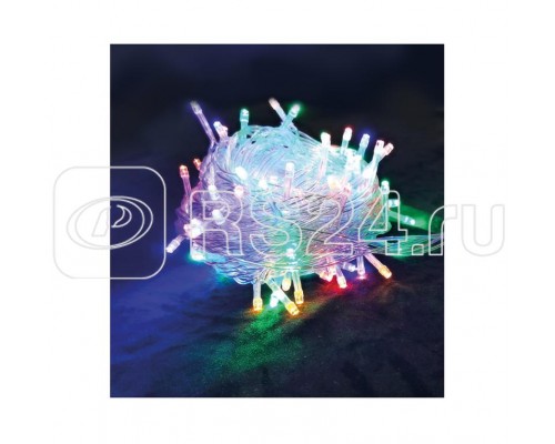 Гирлянда светодиодная 30LED с прозрачным кабелем и диодами RGB Космос KOC_GIRLEDBIRD_B