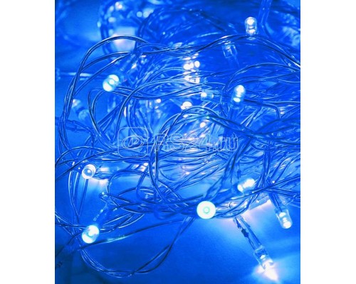 Гирлянда светодиодная 50LED провод 6.5м 8 режимов мигания Космос KOC_GIR50LED_B