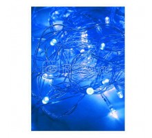 Гирлянда светодиодная 80LED син. прозр. провод 8.8м (7.3+1.5) 8 режимов мигания IP20 син. Космос KOC_GIR80LED_B