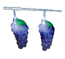 Гирлянда светодиодная ULD-S0400-010/STB/2AA WHITE IP20 GRAPES на батарейках Uniel UL-00003392