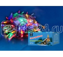 Гирлянда светодиодная ULD-S0500-050/DTA MULTI IP20 с контроллером 5м разноцвет. свет провод прозрачн. Uniel UL-00005250