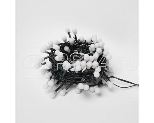 Гирлянда светодиодная ULD-S0500-100/DGA MULTI IP20 COLORBALLS-1 с контроллером «Разноцветные шарики-1» 5м разноцвет. свет провод зел. Uniel UL-00005471