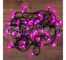 Гирлянда светодиодная Цветы Сакуры 50LED роз. 7м с контроллером Neon-Night 303-038