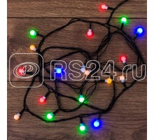 Гирлянда светодиодная Цветные Шарики 20LED мультиколор 2.8м Neon-Night 303-060