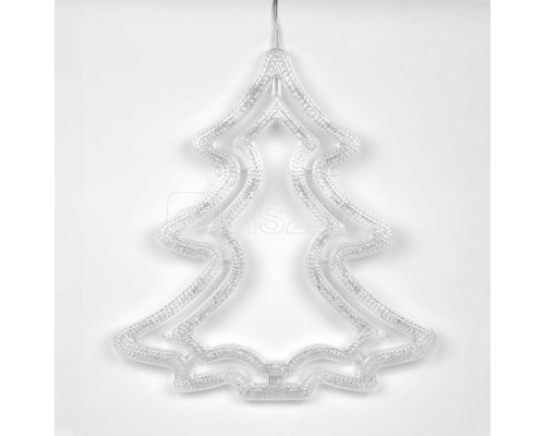 Гирлянда светодиодная елочка ULD-H3543-070/STA WHITE IP20 XMAS TREE 70led 35х43см бел. свет UNIEL UL-00001405