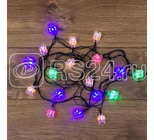 Гирлянда светодиодная Кубики 20LED мультиколор 2.8м с контроллером Neon-Night 303-061