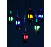 Гирлянда светодиодная Нить Фонарики 3м 20LED 8 режимов 220В IP20 мультиколор ЭРА Б0041897