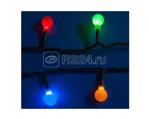 Гирлянда светодиодная Разноцветные шарики ULD-S0540-060/DGA MULTI IP20 COLORBALLS 60LED 5.4м Uniel 07928