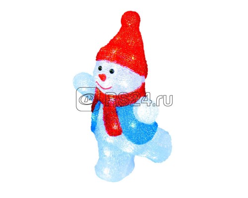 Гирлянда светодиодная Снеговик-2 ULD-M2234-040/STA WHITE SNOWMAN-2 40 LED 22х17х34см бел. IP20 Uniel 11030