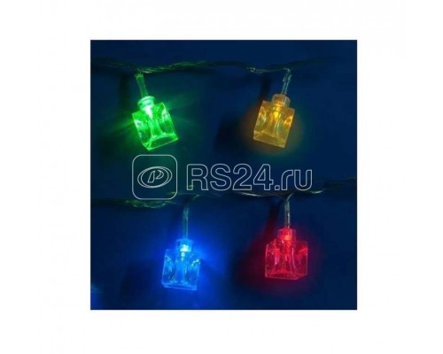 Гирлянда светодиодная «Кубики» ULD-S0280-020/DTA MULTI IP20 CUBES с контроллером 20LED (дл.2.8м) Uniel 7918