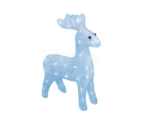 Гирлянда светодиодная «Олень» ULD-M3739-040/STA WHITE IP20 DEER 40led 37х11х39см. бел. UNIEL 07953