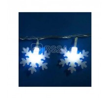 Гирлянда светодиодная «Снежинки-2» ULD-S0700-050/DTA WHITE IP20 SNOWFLAKES-2 с контроллером 50LED (дл.7м) Uniel 7935