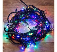 Гирлянда ТВИНКЛ ЛАЙТ LED (с контроллером 8 режимов) 20м 200LED 20Вт 220В IP44 мульти. NEON-NIGHT 303-149