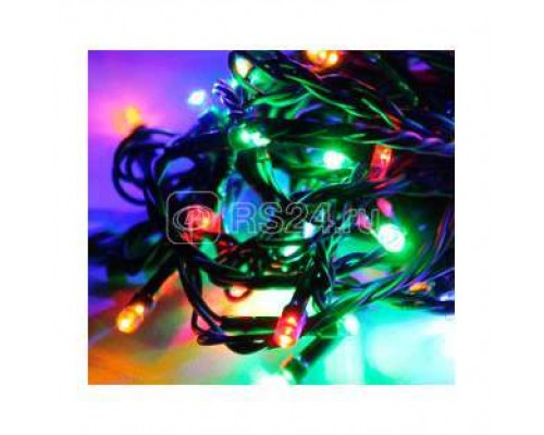 Гирлянда уличная LD200C-GM 200LED 22.9м (19.9+3м) 8 режимов мигания контроллер IP54 мультиколор Космос KOC_GIR200LED_RGB_IP