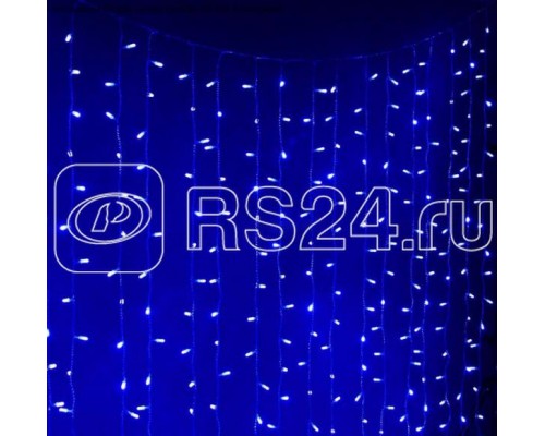 Гирлянда Занавес 300х220см LDCL528C-B 528 LED IP20 32.8Вт 220В син. SHLights 4690601043634
