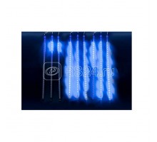 Гирлянда занавес светодиодная Звездный дождь ULD-E1505-336/DTK BLUE IP44 TWISTED METEOR син. с контроллером 336LED 1.5х0.5м Uniel UL-00000167