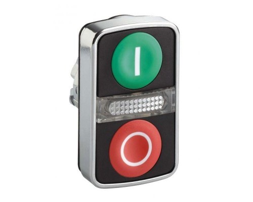 Головка для кнопки двойн. с маркир. + Led SchE ZB4BW7A3741