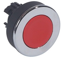 Головка для кнопки скрыт. с пруж. возвр. d30мм красн. Osmoz Leg 023814
