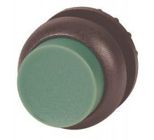 Головка кнопки M22S-DH-G выступающая без фикс. зел.; черн. лицевое кольцо EATON 216645