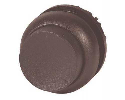 Головка кнопки M22S-DRH-S выступающая с фикс. черн.; черн. лицевое кольцо EATON 216664
