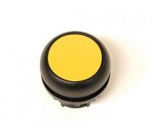 Головка кнопки M22S-D-Y без фикс. жел.; черн. лицевое кольцо EATON 216599